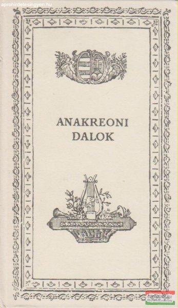 Csokonai Vitéz Mihály - Anakreoni dalok