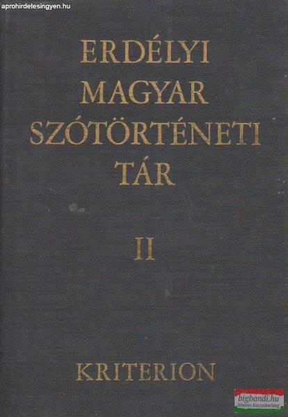 Szabó T. Attila - Erdélyi magyar szótörténeti tár II. kötet