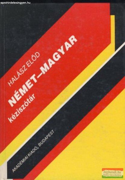 Halász Előd - Német-magyar kéziszótár