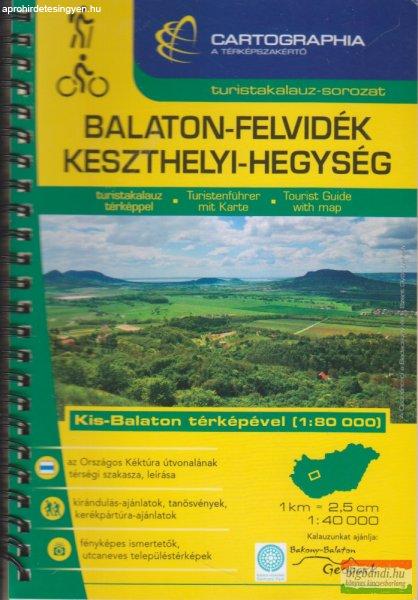Balaton-felvidék, Keszthelyi-hegység turistakalauz 1:40000