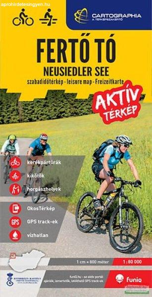 Fertő tó aktív térkép 1:80 000
