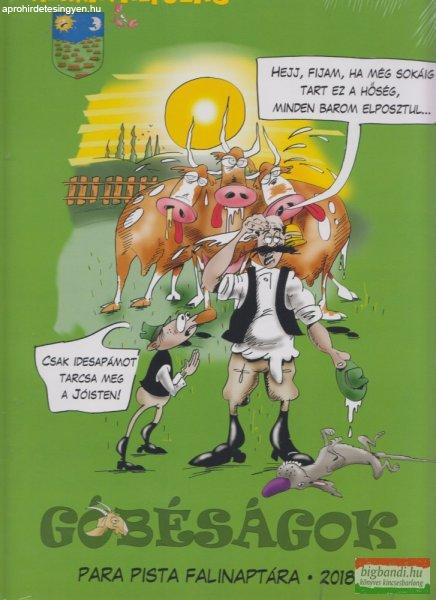 Góbéságok falinaptár 2018