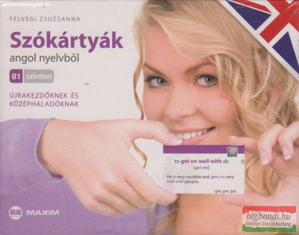 Szókártyák angol nyelvből B1 szinten újrakezdőknek és középhaladóknak