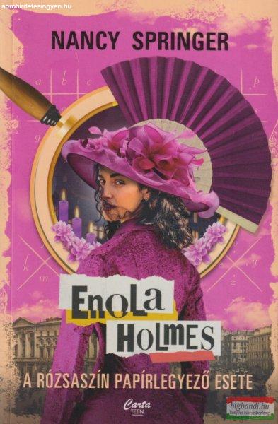 Nancy Springer - Enola Holmes - A rózsaszín papírlegyező esete