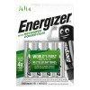 Tlthet elem, AA ceruza, 4x2000 mAh, ENERGIZER "Power 