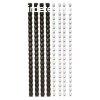 Spirl, manyag, 6 mm, 10-20 lap, FELLOWES, 25 db, fekete