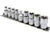 Torx dugkulcs kszlet 9 rszes E5-E16 1/4", 3/8"