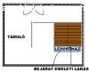 Elad laks Szzhalombatta, 	Laks kertkapcsolattal kzpontb
