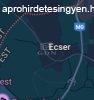 Elad fldterlet Ecser, 	Lakott terlethez kzeli sznt