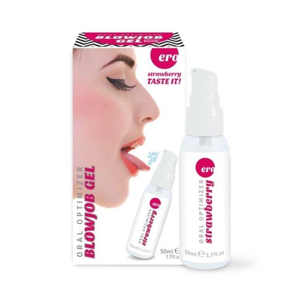 Ero -Oral Optimizer Blowjob Gel - strawberry Vágyfokozó