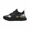 Ni Alkalmi Cip Puma Cassia Metallic Shine Fekete MOST 4882