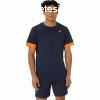 Rvid ujj sport pl Asics Court Ss Top Kk Tengerszkk Te