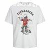 Frfi rvid ujj pl Jack & Jones skull Rock Crew MOST 
