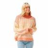 Ni Kapucni nlkli pulver Rip Curl Soleil Rib Knit Crew MO