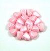 Nib-Bit - Czech Pressed 2 Hole Bead - 6x5mm - Silk Satin Ino