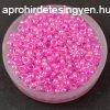 Preciosa cseh ksagyngy - Dark Pink Lined Crystal - 9/0
