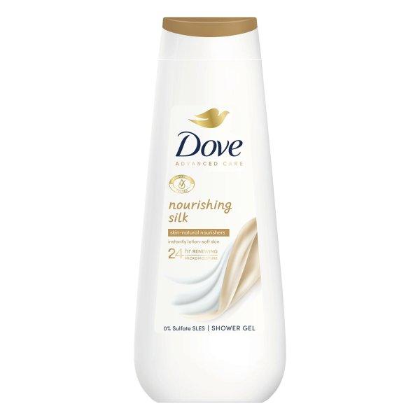 Dove Tápláló tusfürdő Advanced Care Nourishing Silk (Shower Gel) 400 ml