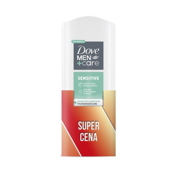 Dove Zuhanyzselé testre, arcra és hajra Men+Care Sensitive (3 in 1 Shower Gel)
2 x 400 ml