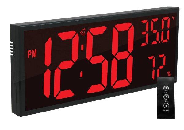 JVD Digitális óra hőmérővel és páratartalom mérővel DH309.2
