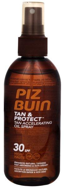 Piz Buin Tan & Protect SPF 30 napozást elősegítő olaj (Tan Accelerating Oil
Spray) 150 ml