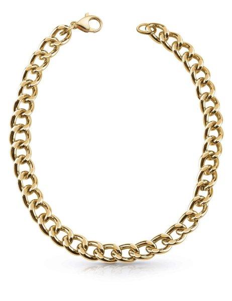 Guess Masszív aranyozott acél nyaklánc Enchainted JUBN01371JWYGT/U