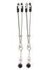Taboom Tweezers with Pearls Silver