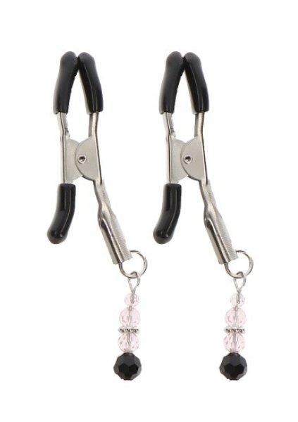 Taboom Nipple Play Non Adjustable Clamps with Beads