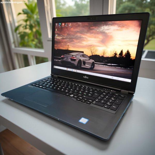 Könnyű és masszív Fujitsu LifeBook  U757 i3-7100u/16B/256SSD/FHD/15.6