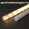 LED alumnium profil sn, 2000 x 16 x 16 mm, ves sarok prof