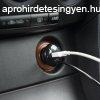 Szivargyjts adapter 4 az 1-ben + USB - fekete
