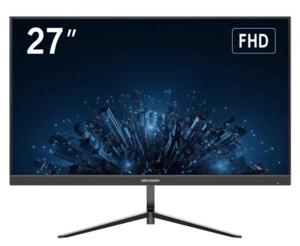 Hikvision DS-D5027F3-2P2S 27" LED monitor, 178° betekintési szög, Full
HD felbontás, káva nélküli, hangszóró