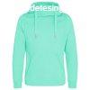 Just Hoods Pulver keresztezett gallrral - Menta | 2XL