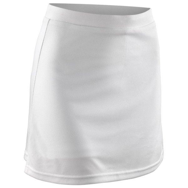 SPIRO Női sportszoknya rövidnadrággal - Fehér | 2XL