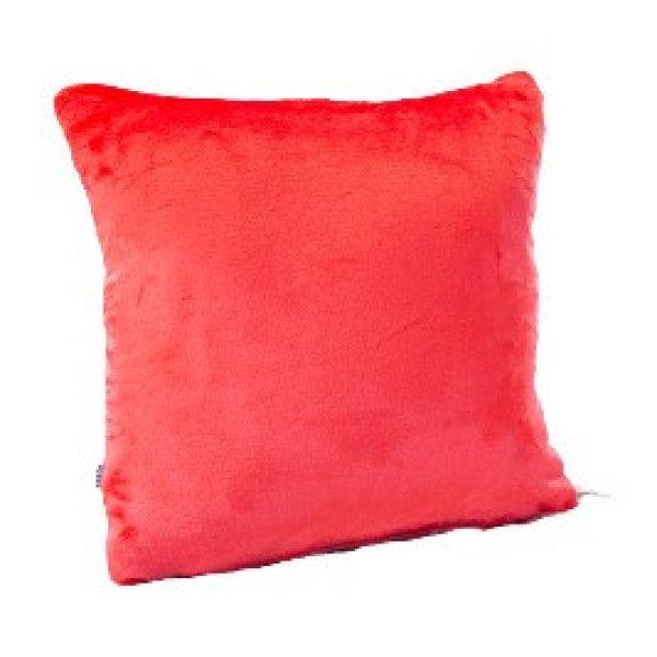  Puha Fleece párnahuzat korall 40 x 40 