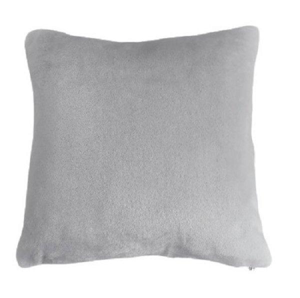 Puha Fleece párnahuzat szürke 