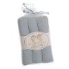 Gamberritos textilpelenka 80x80cm 3db szrke 9679