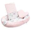 Luxus babafszek prnval s paplannal New Baby Minkybl rz