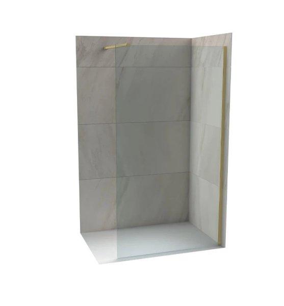 Walk-in zuhanyfal COPEN MONTE 1400x2000 mm víztiszta üveg, 8 mm, csiszolt
arany