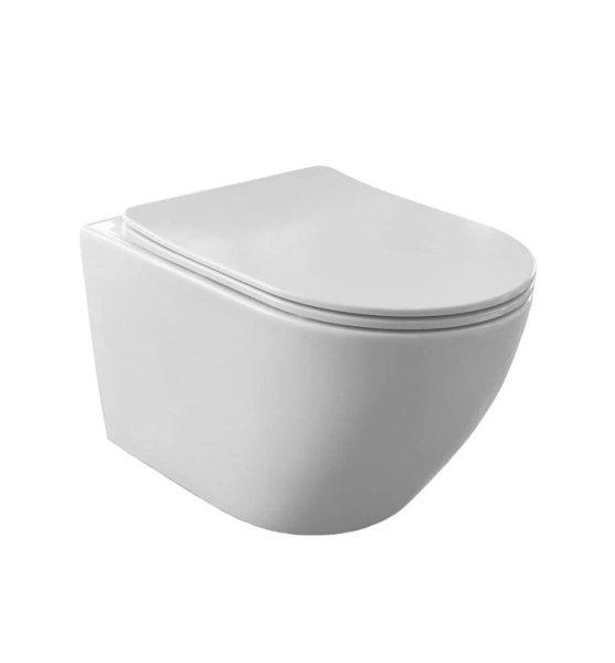 Fali WC COPEN TORNADO, duroplast soft close WC ülőkével