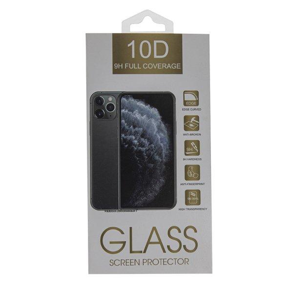 10D edzett üveg fekete szegéllyel iPhone 16 Pro