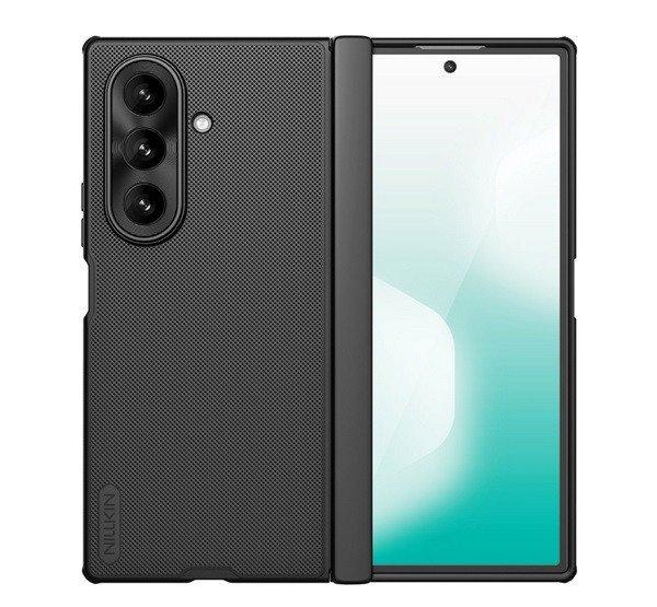 NILLKIN SUPER FROSTED FOLD műanyag telefonvédő (gumírozott, érdes felület,
asztali tartó, ceruza tartó) FEKETE Samsung Galaxy Z Fold7 (SM-F966)
