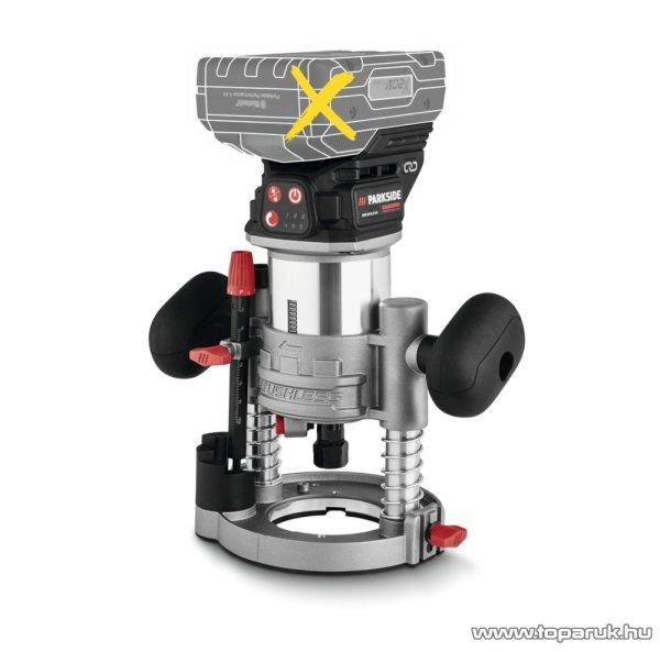 ParkSide Performance PMFAP 20-Li A1 SOLO Akkus felsőmaró marógép, akku és
töltő nélkül, 6 db maróbittel, X20V
