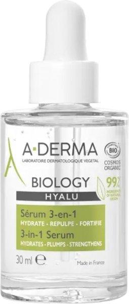 A-DERMA Hyaluron szérum 3 az 1-ben Biology Hyalu (3-in-1 Serum) 30 ml