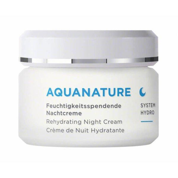 ANNEMARIE BORLIND Éjszakai hidratáló krém AQUANATURE System Hydro
(Rehydrating Night Cream) 50 ml