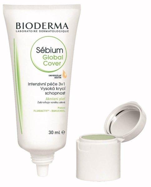 Bioderma Fedő korrektor akné ellen Sébium Global Cover (Intensive purifying
care Hight Coverage) 30 ml + 2 g