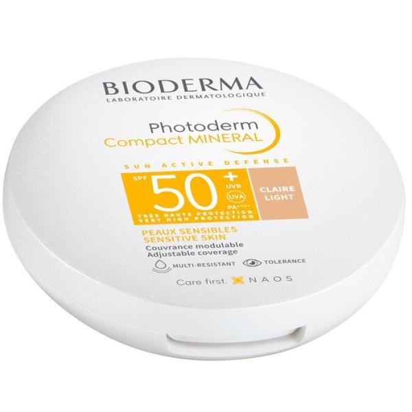 Bioderma Kompakt púder SPF 50+ Photoderm Light (Compact Mineral) 10 g