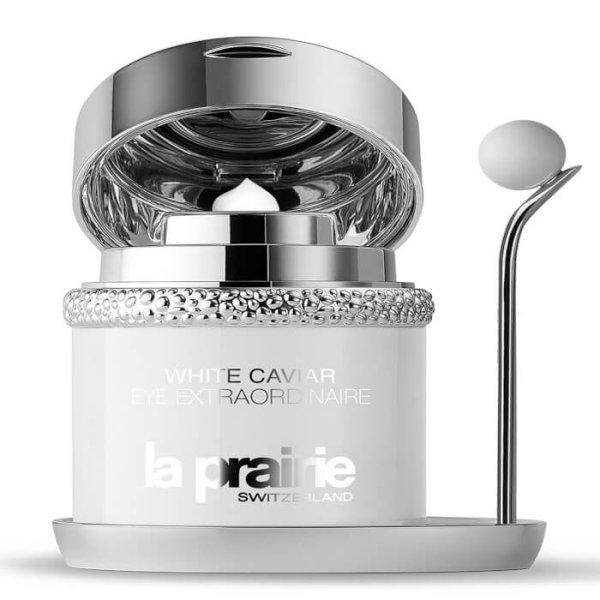 La Prairie Bőrfeszesítő és feltöltő szemkörnyékápoló krém (White
Caviar Eye Extraordinaire) 20 ml