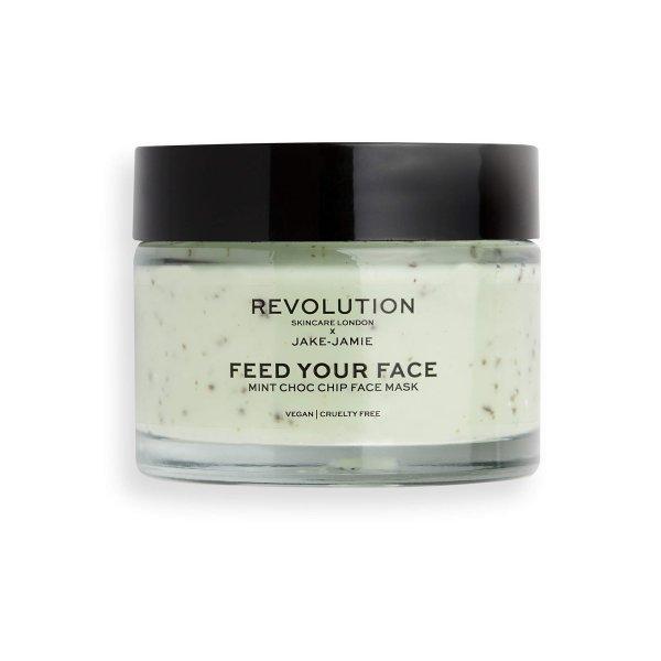 Revolution Skincare Arcápoló maszk Revolution Skincare X Jake-Jamie Feed Your
Face (Mint Choc Chip Face Mask) 50 ml