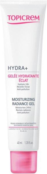 Topicrem Frissítő arcápoló gél HYDRA+ (Moisturizing Radiance Gel) 40 ml
