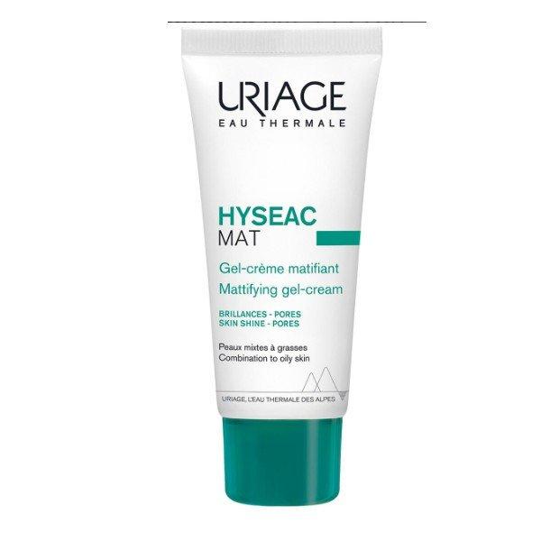 Uriage Mattító gél-krém kombinált és zsíros bőrre Hyséac Mat
(Mattifying Gel-Cream) 40 ml